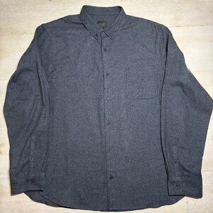 14TH & Union Men's Gray Flannel Shirt Size 2XL
